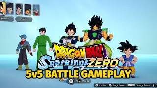 Dragon Ball Sparking Zero - 5v5 Battle Gameplay