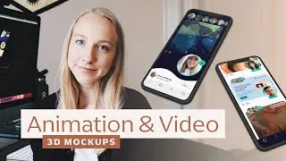 How to create 3D Video App Mockups