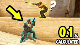 0.1% CALCULATED SHOTS! - CS:GO BEST ODDSHOTS 