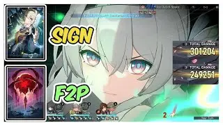 Firefly F2P Lightcone Fall of an Aeon vs Signature Lightcone Damage Comparison - Honkai Star Rail