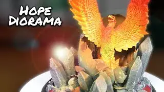 Miniature Phoenix Diorama Building & Painting (Hope for 2021)