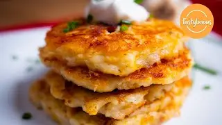 Best Homemade Potato Pancake Recipe | How To Make Potato Pancakes From Mashed Potatoes