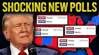 Trump SKYROCKETS In New 2024 Election Polls (Map Projection)