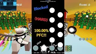 Roblox Funky Friday // Blocked (Hard) 100.00% PFC Perfect Combo!! | Silicosis