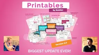 Printables By Number 3.0 Special Launch!!! Ask Us Anything!