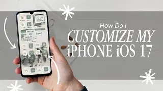 📱How do I customize my iPhone iOS 17 💗 | App icons for iPhone & iPad, BEST Phone themes!!