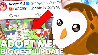 🤩ADOPT ME NEW BIGGEST UPDATE JUST LEAKED…🔥😱 NEW MAP AND EXCLUSIVE PETS! ROBLOX