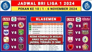 Jadwal Lengkap Liga 1 2024 Pekan Ke 10 - Persib vs Semen Padang- Persija vs Madura - Liga 1 2024