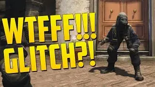 FUNNY PLAYER GLITCH - CS GO Funny Moments in Competitive