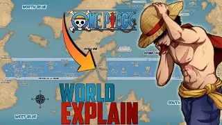 One piece World Explain | Grand Line, Red Line all explain in Hindi