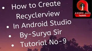 Android RecyclerView | CardView | Example In Hindi | Recyclerview + Cardview with GridLayout #9