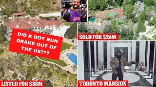 Drake's selling all his homes and leaving the USA