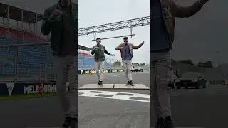 Dancing as fast as an F1 car! 