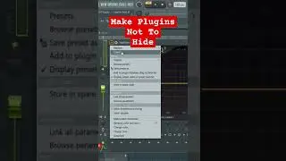 Plugins Not To Hide When You Click Another Plugin