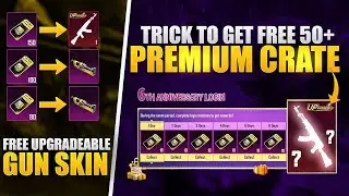 Free Premium Crates | Trick To Get Free 50+ Premium Crates | New Ultimate Spin Free Opening | Pubgm