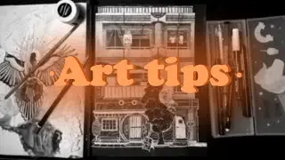 9 Helpful Art Tips | Draw with me🎨