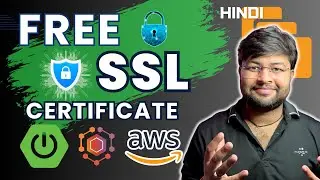 🔥 How to setup SSL for Web Application running on AWS Cloud | SSL for Smart Contact Manger  [Hindi]