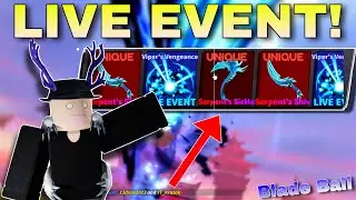 *UPD* What Do You GET For LIVE EVENT COUNT DOWN in Blade Ball ~ Roblox