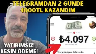 GÜNDE 2000TL KAZAN (TELEGRAM BOTU) - İNTERNETTEN PARA KAZANMA