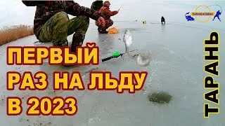 ПЕРВЫЙ РАЗ НА ЛЬДУ / ТАРАНЬ 2023  /// Рыбалка на Кубани 2023 /// Выпуск № 32