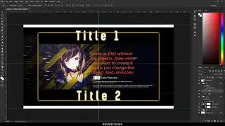 【Tutorial Photoshop】Make a Simple Thumbnail