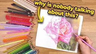 What NO ONE Is Telling You About LAYERING With Colored Pencils