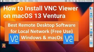 How to Install VNC Viewer on macOS 13 Ventura !!