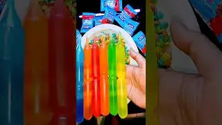 ASMR SATISFYING CHOCOLATE BARS PLATTER | ICE POP CANDY FILLING | CHOCOLATE NIPS #shorts #viral