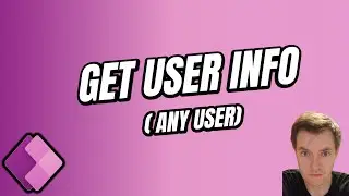 Get User Info of Any User (logged or selected by user) in Power Apps