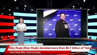 Elon Musk (Elon Musk) donated more than $5.7 billion of Tesla shares to charity in November