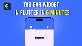 TAB BAR WIDGET | Flutter Tutorial