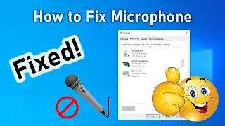 How to Fix Microphone 🎙 not working ✅😎 *Working Method* 100% ✔