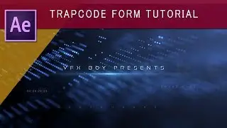 After effects Epic Title INTRO Tutorial- Trapcode FORM Tutorial