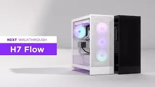 All-New NZXT H7 Flow and H7 Flow RGB (2024) Walkthrough