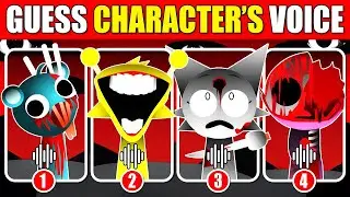 🔊 Can You Guess The PHASE 4 SPRUNKI Characters By Their VOICE? | Incredibox Sprunki Mod Quiz