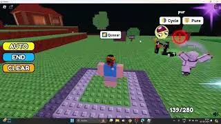 How to get quasar block in aura craft roblox- Aura craft quasar guide