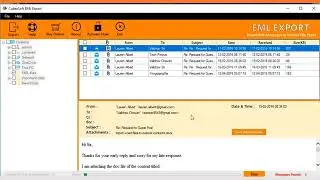 CubexSoft EML Export - A Best EML Converter to export Batch EML Files to PST, PDF,  MBOX