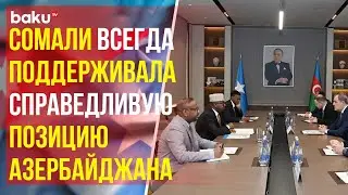 В Баку прошла совместная пресс-конференция глав МИД Азербайджана и Сомали