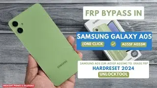 FRP BYPASS|REMOVE IN SAMSUNG A05|SM-A055F A055M HARDRESET|WIPE PIN|PATTERN|PASSWORD UNLOCK|2024