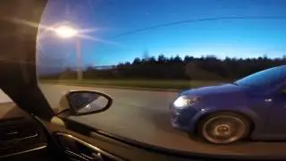 Golf GTI mk7 300+ vs Opel Astra OPC 300+