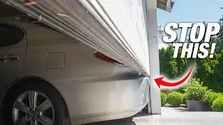 STOP Garage Door Damaging Your Car! Park PERFECT EVERY TIME!