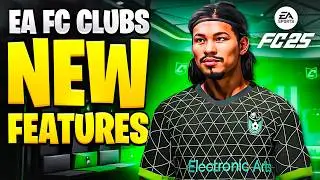 EVERY NEW Feature Coming To PRO CLUBS in EA FC25!