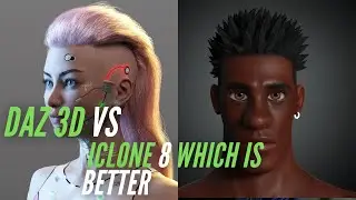 Daz 3d  vs iclone 8 which is better