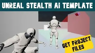 Unreal Engine Stealth Ai Template. Vive Games. Unreal Engine Ai marketplace , gumroad