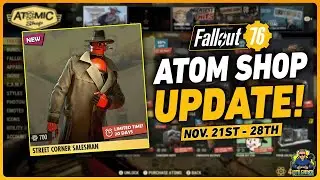 Fallout 76 Atomic Shop Update | November 21st - 28th