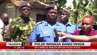 Polisi Vihiga wawasaka washukiwa watatu wa bangi
