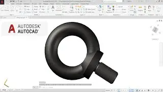 Lifting Eye bolt in autocad by (ⓐⓤⓣⓞⓒⓐⓓⓒⓜⓓ) ✅