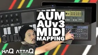 AUM AUv3 MIDI Control Mapping | haQ attaQ