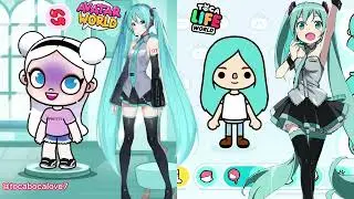 HATSUNE MIKU AVATAR WORLD VS TOCA BOCA 😍 WHO WINS?