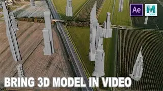 Bring 3D Model Animation in Video with After Effects Maya Live Link Tutorial